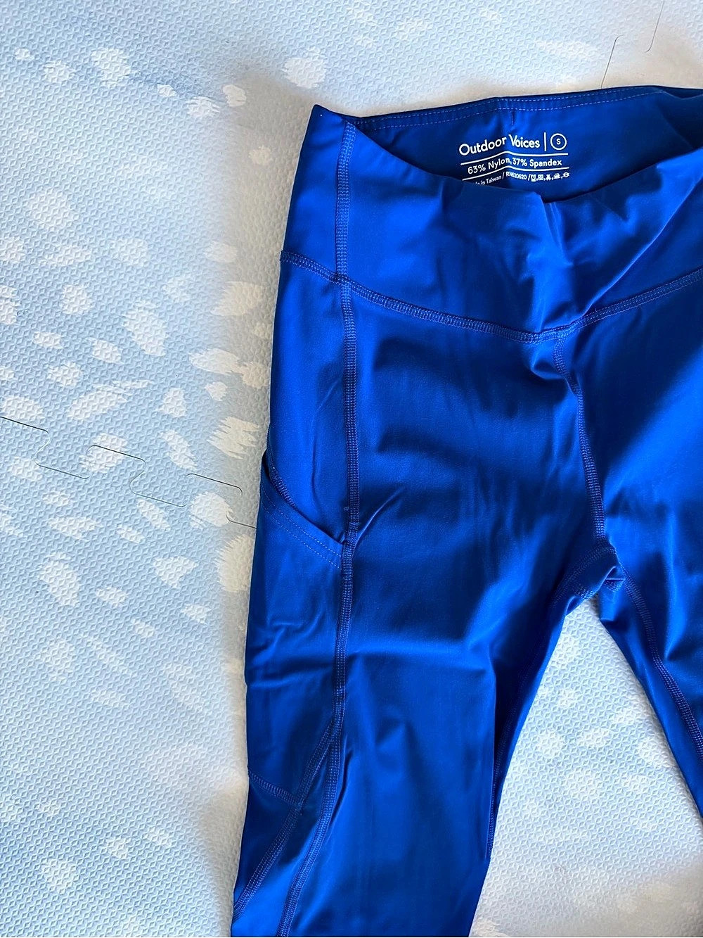 Outdoor Voices SuperForm 7/8 Legging Blue Size Small - Picture 2 of 5